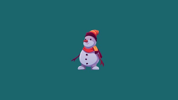 Snowman animation
