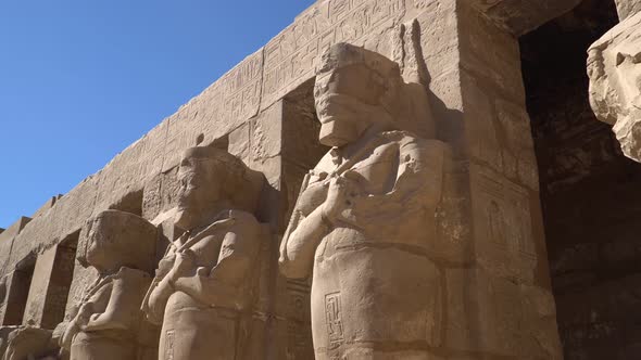 Karnak Temple in Luxor, Egypt. The Karnak alt