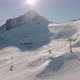 Drone Flight In Winter Over Kitzsteinhorn Mountain Ski Slope - VideoHive Item for Sale