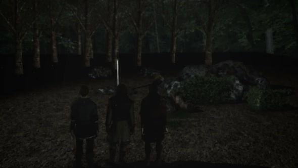 Legendary Sword Excalibur In A Stone alt