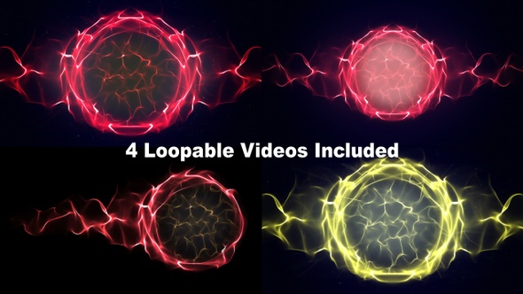 Electricity Particles Spheres alt