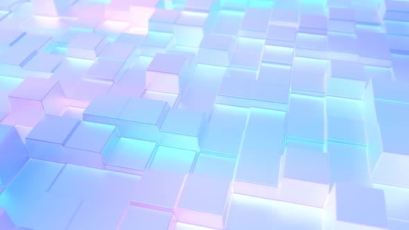Trendy Colorful Gradient Tiles Movment Backdrop alt