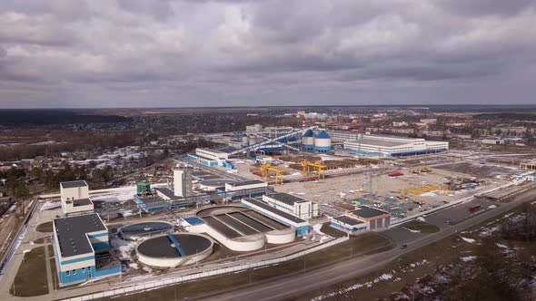 Modern Plant Aerial View alt