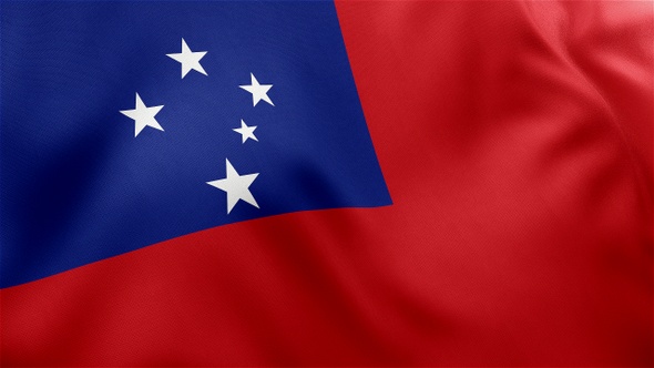 Samoa Flag alt