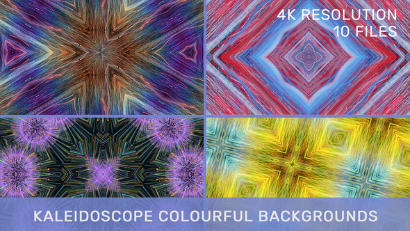 Kaleidoscope Colourful Backgrounds