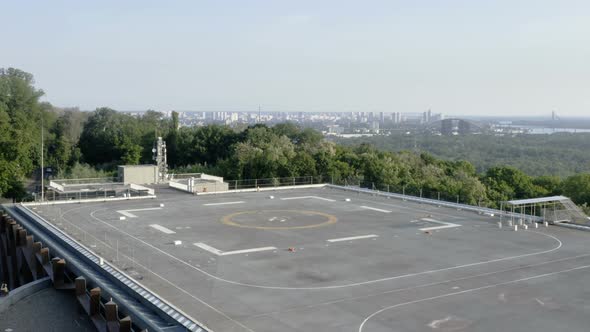 Roof with Helicopter Helipad