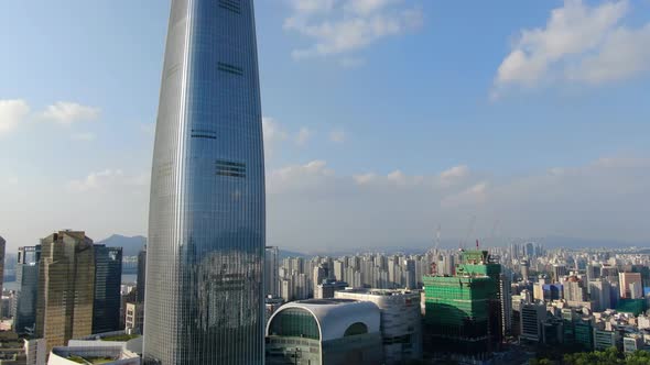 Seoul Songpa Gu Jamsil Skyscrapers