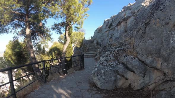Castillo de Jaen, Spain Jaen's Castle Flying and ground shoots from this medieval castle on afterno alt
