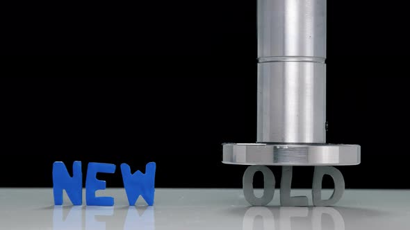  Press Presses the Word Old alt