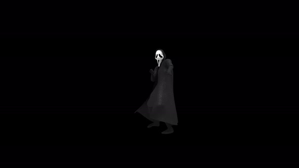 51 Ghost Halloween Dancing 4K alt