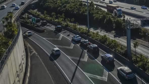 Auckland highway timelapse