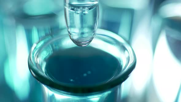 Drop a Pipette into Test Tubes alt