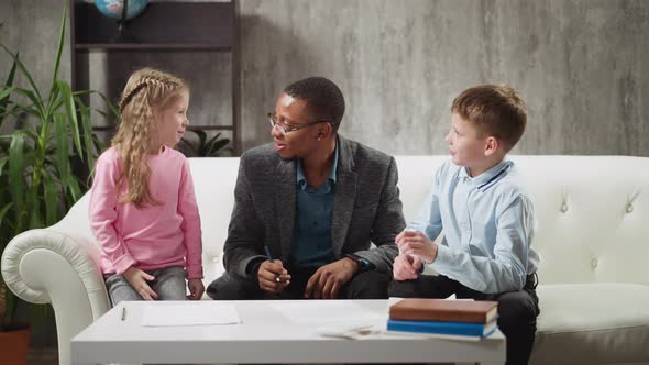 Smart Little Students Answer Educator Questions at Home alt