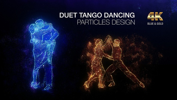 Duet Dancing Tango