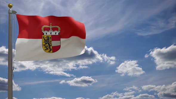 Salzburg Flag Austria alt