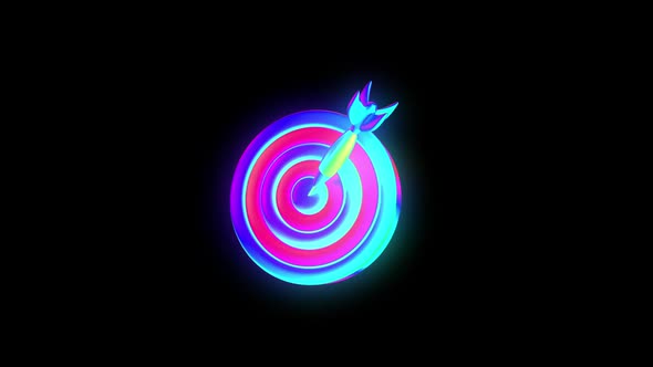 Target Marketing Psychedelic 3D Animation for Colorful NFT alt