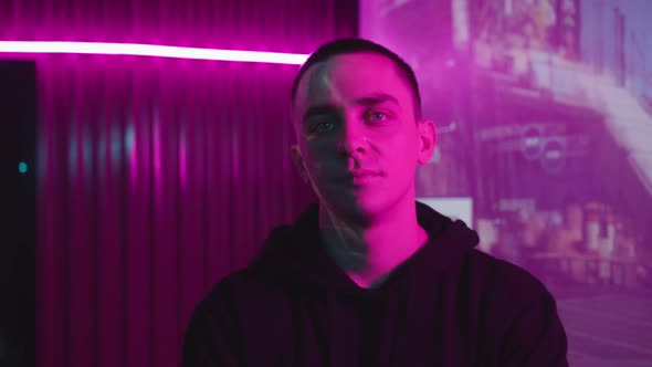 The Gamer Is Focused on Going Through the Game