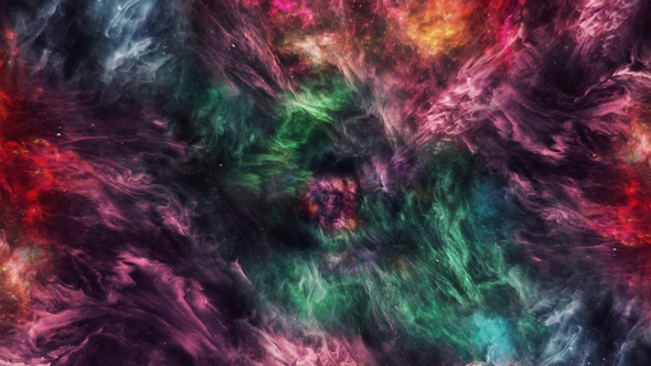 Space Nebula Tunnel