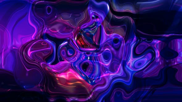 Blue Red Pink Marble Liquid Effect alt