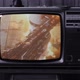 Color Footage of the Apollo 11 Launch on a Retro TV. Black and White Tone. - VideoHive Item for Sale