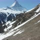 High jib up of a Distant mount Matterhorn - VideoHive Item for Sale