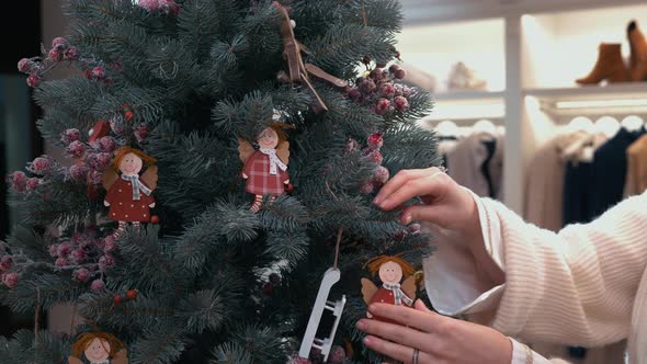 Decoration of a Christmas Tree