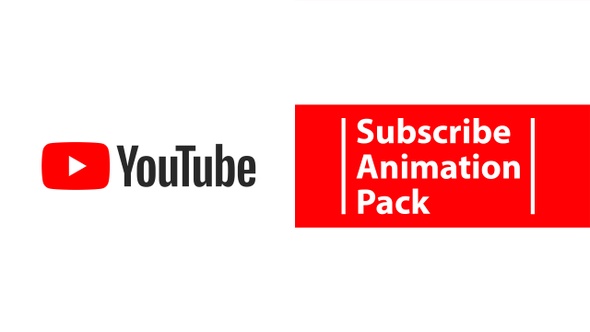 Youtube Subscribe Animation Pack alt