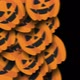 Halloween Pumpkins Transition Alpha Channel