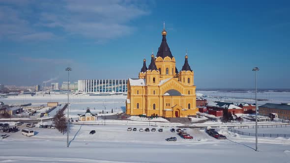Aerial View Of The Alexander Nevsky Church alt