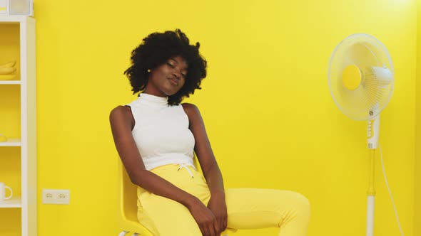 Young African Woman Creative Portrait alt