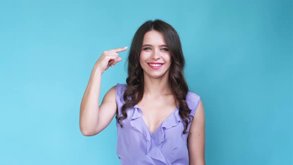 Think Over Gesture Curious Woman Meme Expression alt