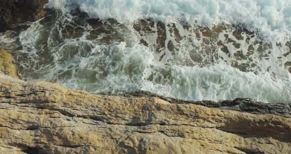 Sea Waves on Windy Day alt