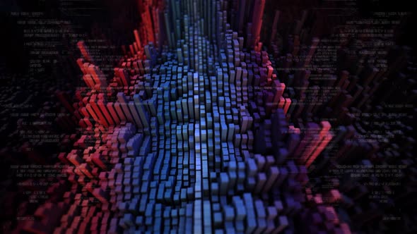 City Shapes Background