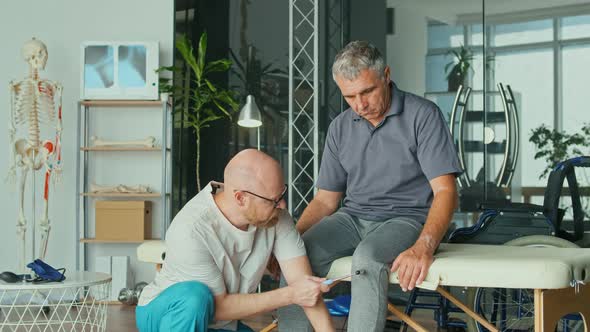 The Doctor Collects a Complete Medical History of the Health Problems alt