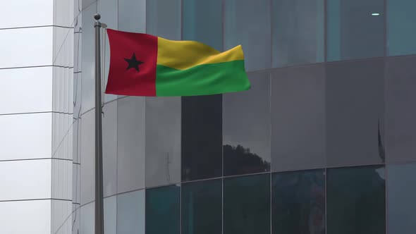 Guinea Bissau Flag Background 2K alt