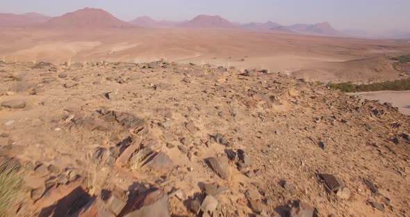 Rocky Hill in the Desert