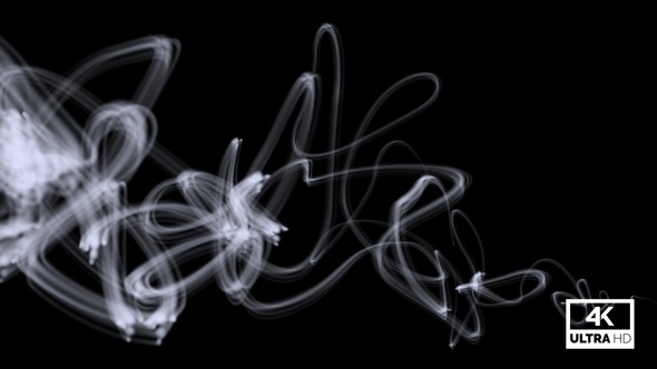 Wispy White Smoke Slowly Floating, Motion Graphics | VideoHive