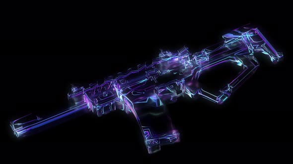 Cyberpunk Skyfi HUD Digital Weapon alt