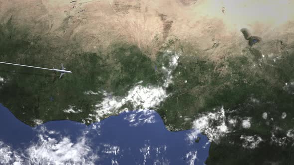 Commercial Plane Arrives To Abuja Nigeria alt