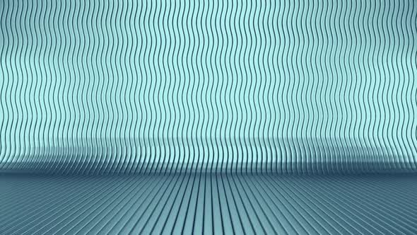 3d Luxury Lines Wall Blue Background alt