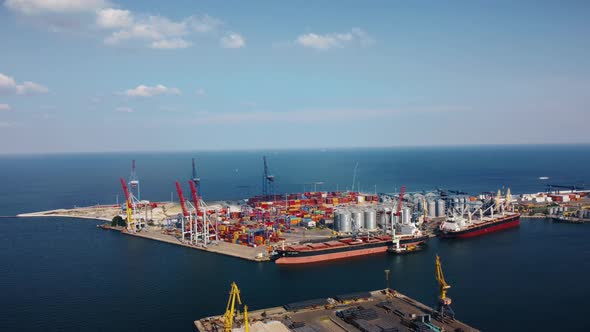 Port of Odessa From a Height alt