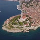Aerial Panorama of Rovinj, Croatia - VideoHive Item for Sale