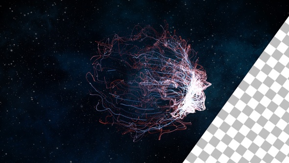 Cosmic Strings Transparent 4K alt