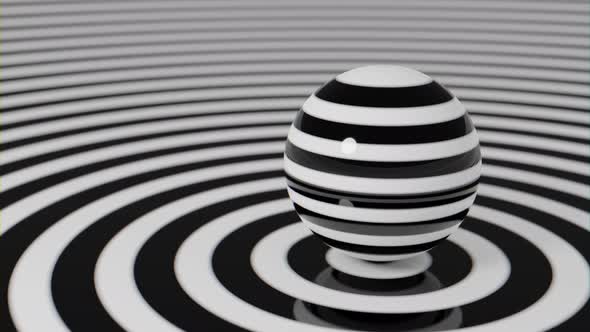 4K. Stylish Abstract Animation. Insane Trippy Psychedelic VJ Loop alt