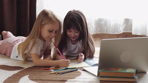 Children at home