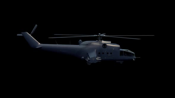 Military Helicopter alt