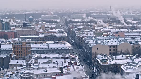 Aerial View of Snow City