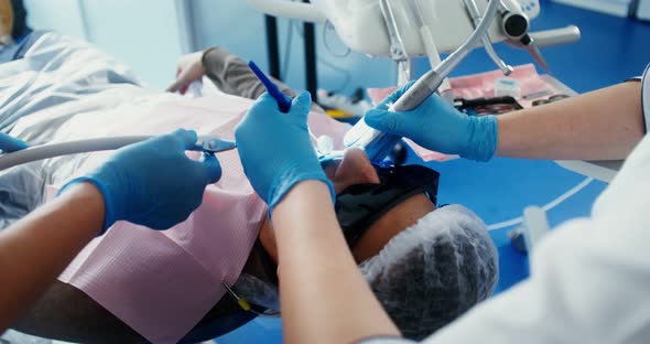 Dental Treatment in a Modern Dental Office alt