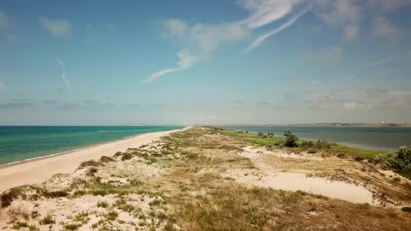 Bugaz Spit - Land Strip Between the Bugaz Estuary and the Black Sea alt