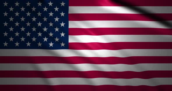 3D USA flag alt